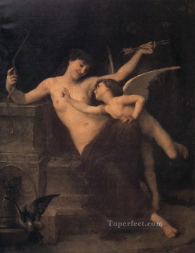 nude Oil Painting - love disarmed nude angel Emile Munier